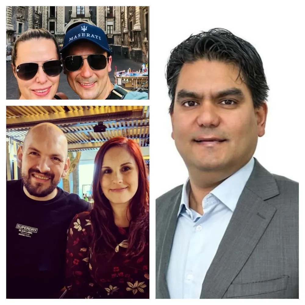 Gonzalo Fernández, Jorge Jaime y Mauricio García