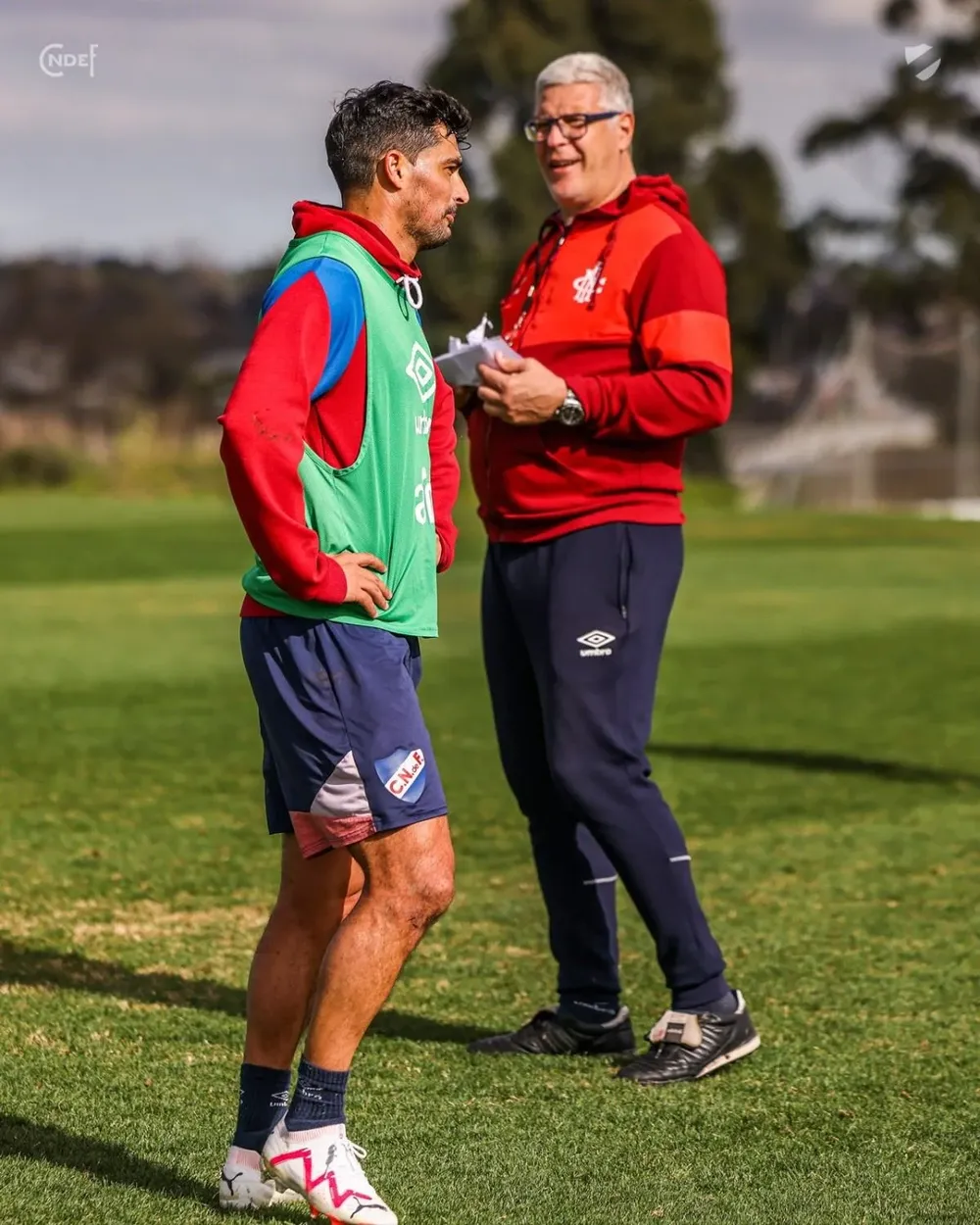 Gonzalo Castro en su vuelta a Nacional en 2023