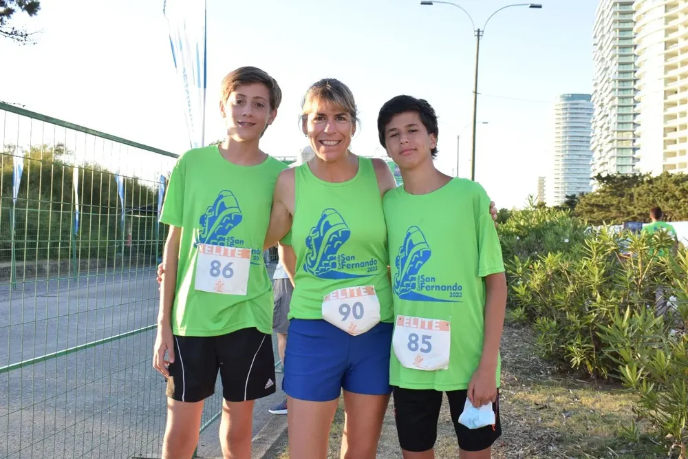 Agustin Dabezies, Lucia Barbosa y Patricio Martinez