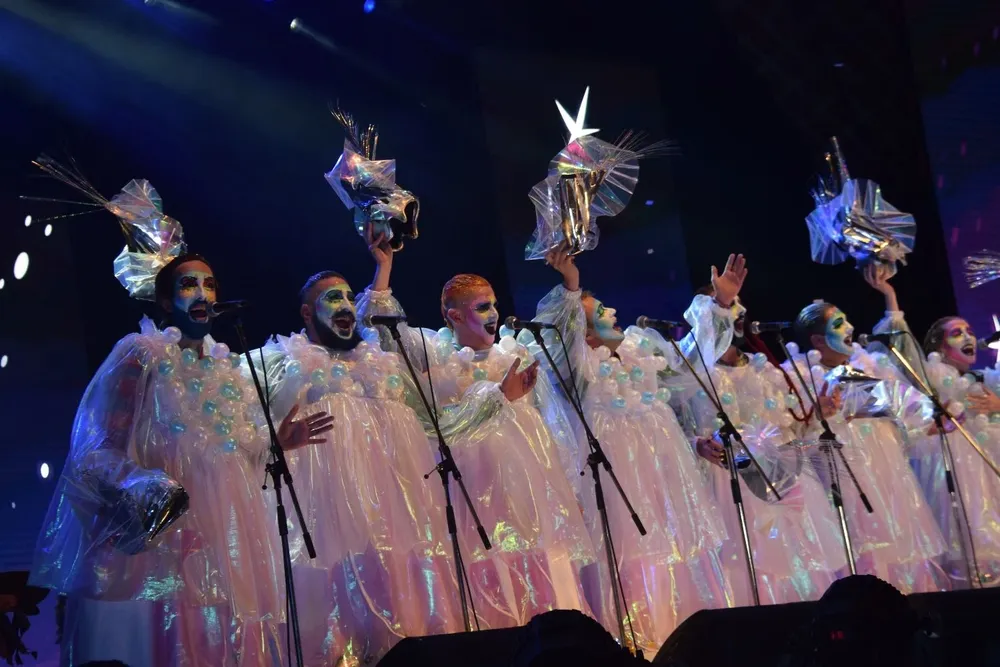 Actuación de Queso Magro en el Carnaval 2024