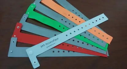 Pulsera con tecnología NFC aplicada
