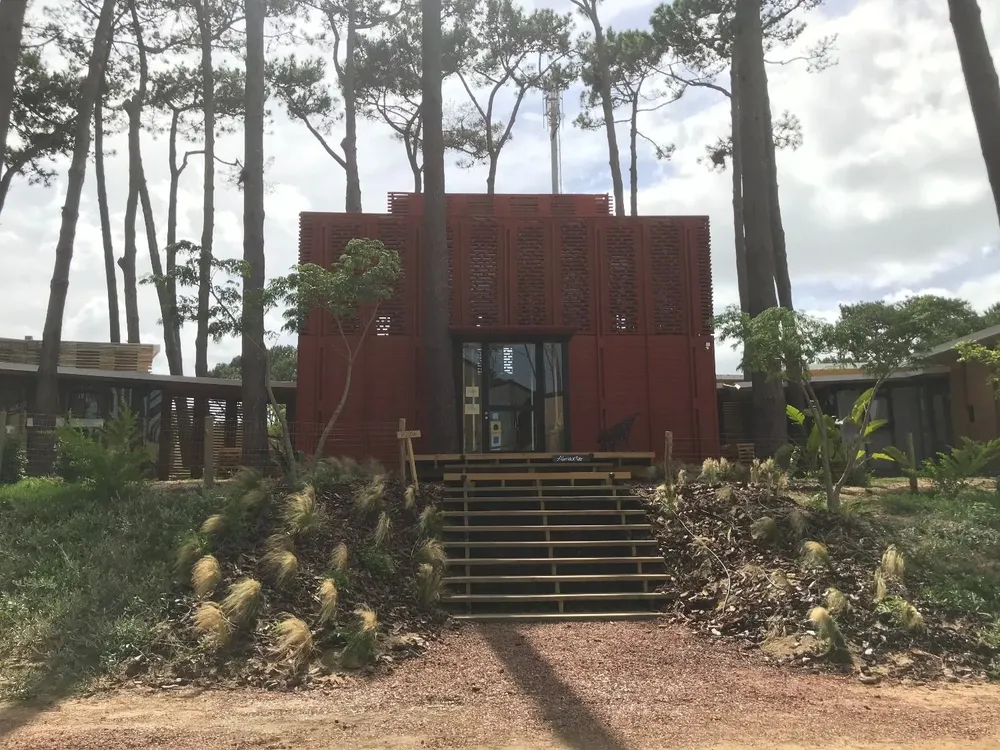 Rizoma, librería, cafetería, hospedaje, taller de cerámica situada en La Juanita.