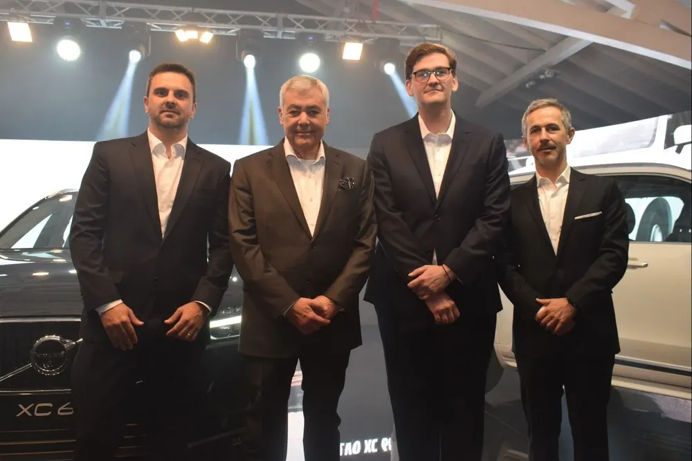 Marcelo Kronemberger, Ricardo Lessmann, Martin Oyarzún y Ignacio Nualart