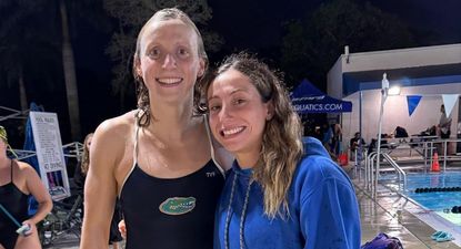 El Observador | 20250214 Katie Ledecky y Pilar Cañedo en el Southern Zone South Sectional, estado de Florida, natación, Estados Unidos