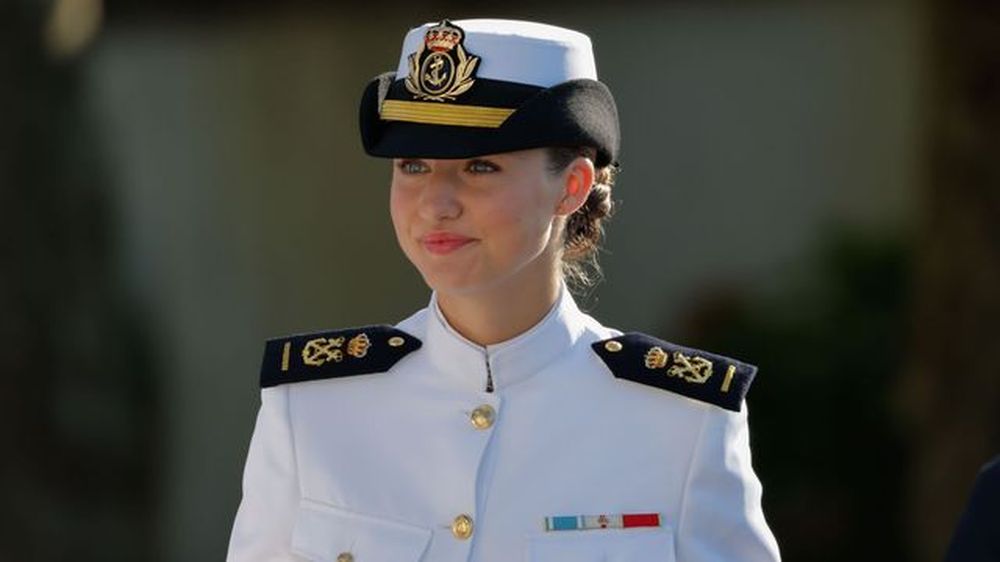 La princesa Leonor.