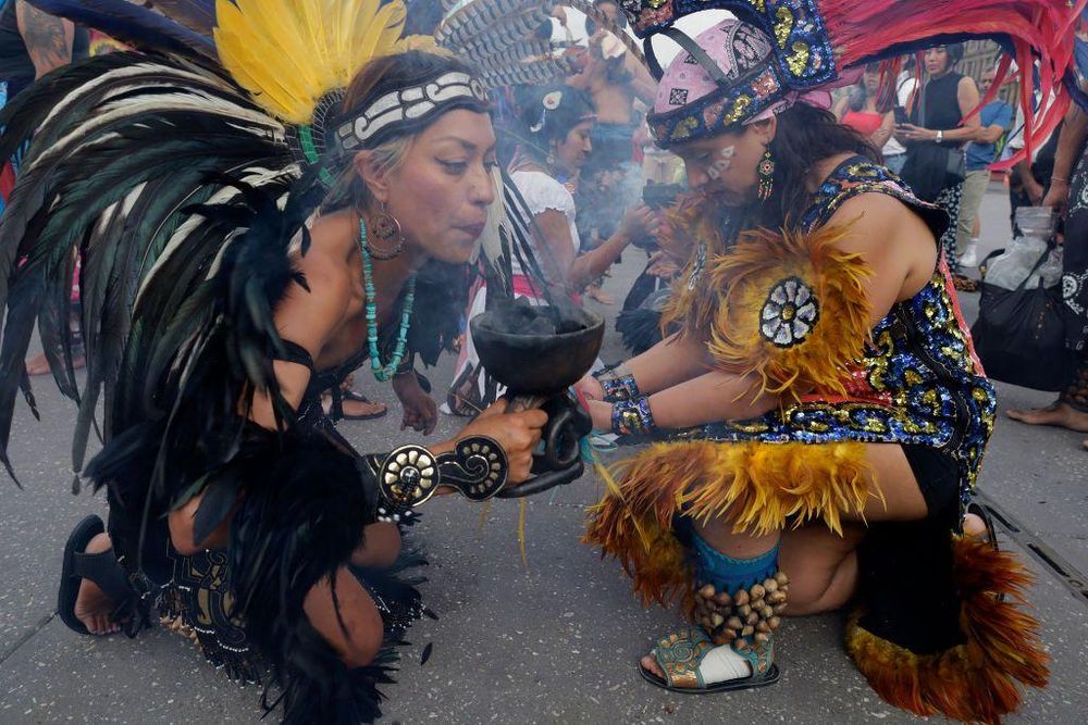 Los pueblos indígenas utilizaban drogas como medicinas, pero también para rituales religiosos.
