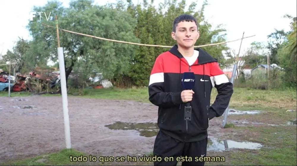 La historia de Flavio, de Vergara a Montevideo para ir por primera vez al Estadio Centenario para ver a la selección uruguaya