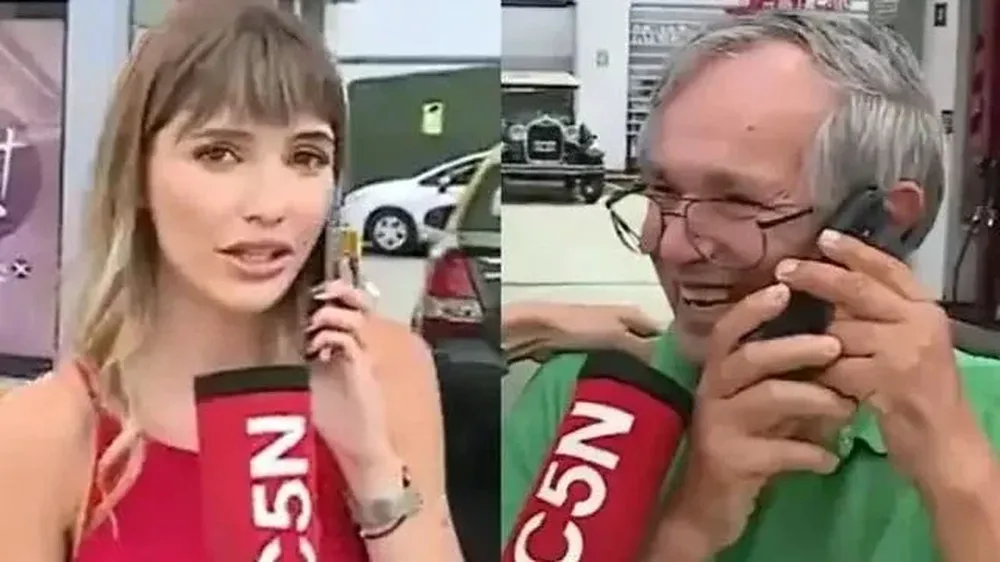 La periodista de C5N explicó el video del taxista que llora