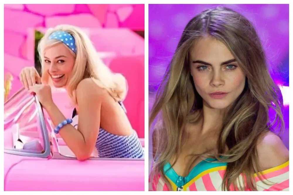 Margot Robbie y Cara Delevigne