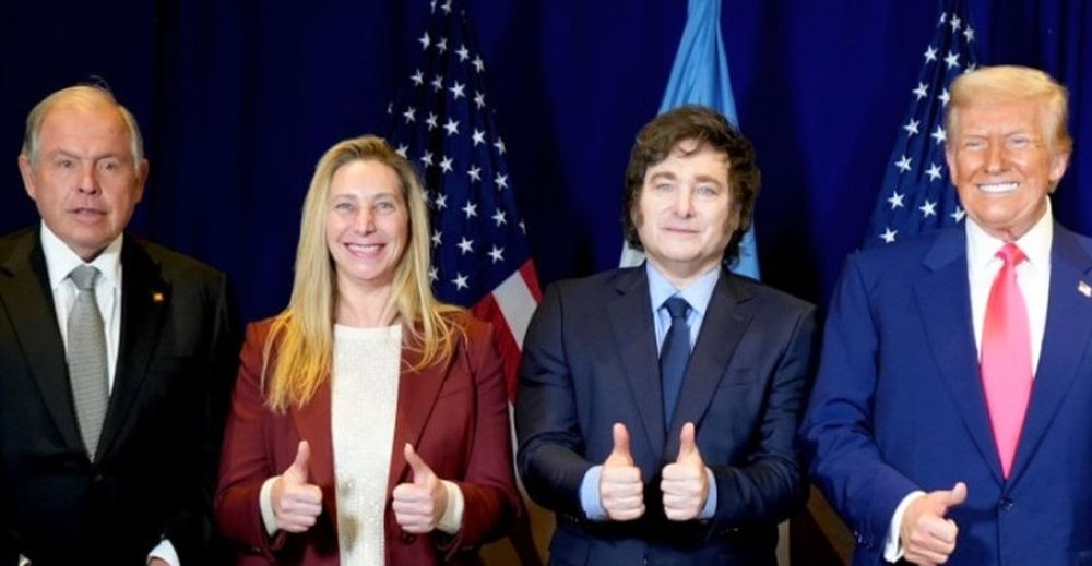 Gobierno Argentino con Donald Trump