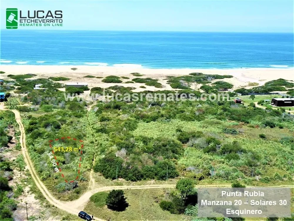 Terreno en Punta Rubia.