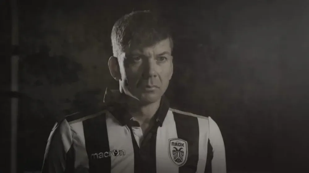 Pablo García en el aviso de Paok