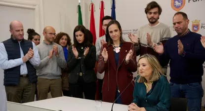 La alcaldesa de Pamplona, Cristina Ibarrola.