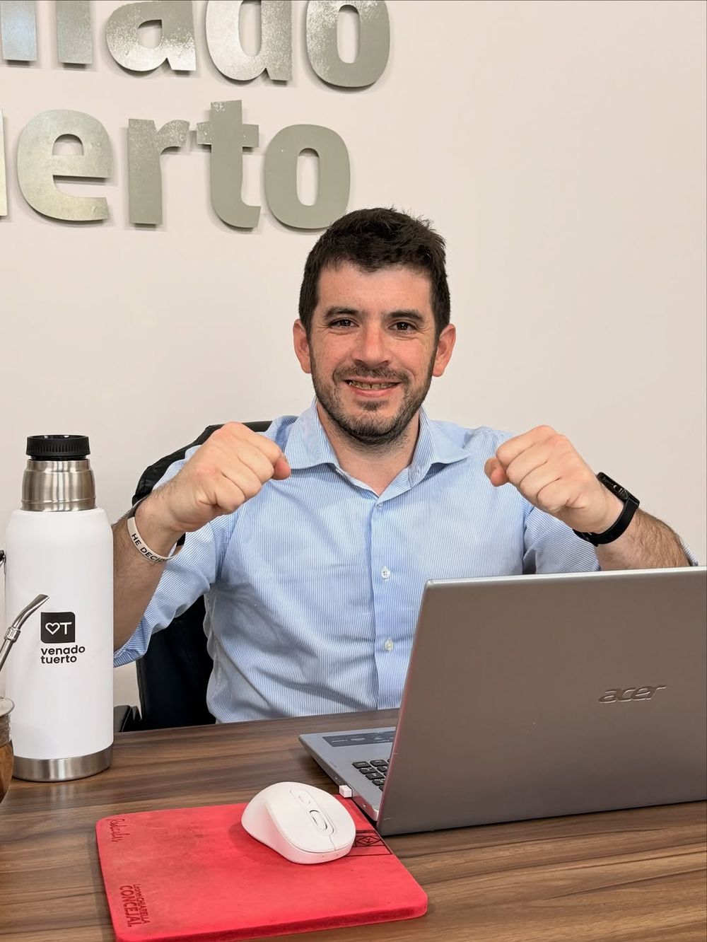 Leonel Chiarella, flamante presidente de la UCR nacional.