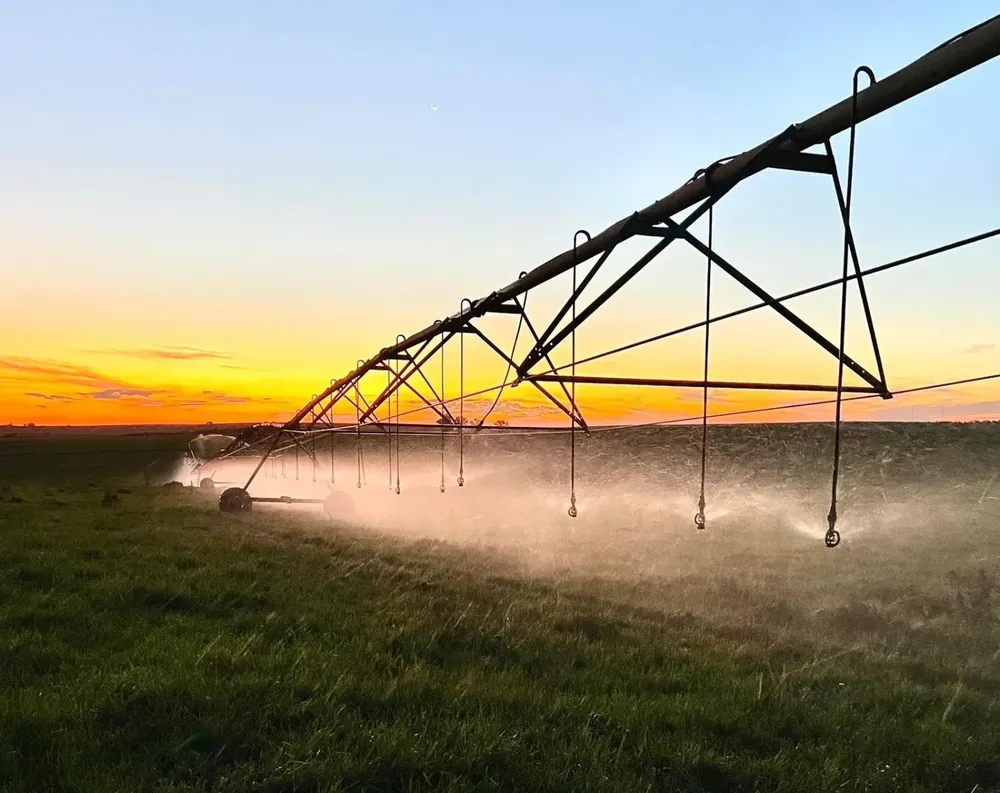 Para invertir en riego en el campo se necesitan mínimo US$ 1.500 por hectárea.