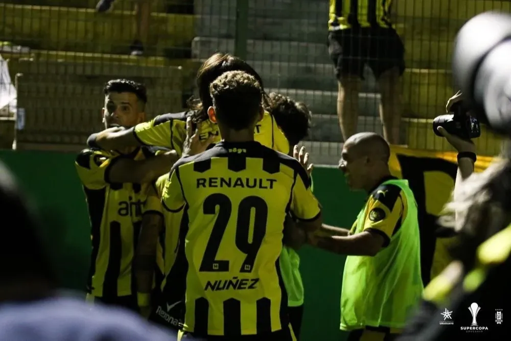 El festejo del gol