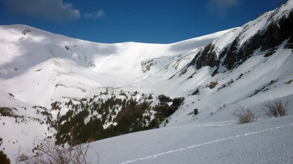 Esta es la ziona del Collado de Foratón por donde &nbsp;asciende al pico Bisaurín.&nbsp;
