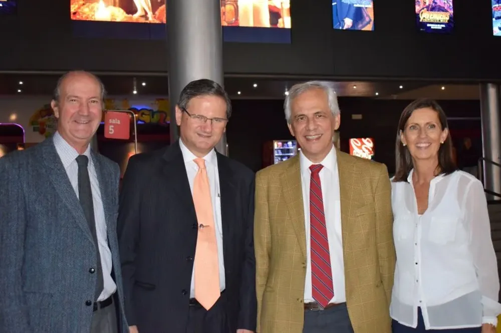 Nicolás Etcheverry, Pedro Presno, Javier Torrado y Maria Aurelia Montano