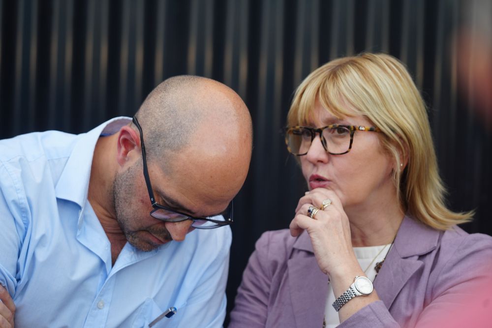 Cristina Lustemberg y Álvaro Danza