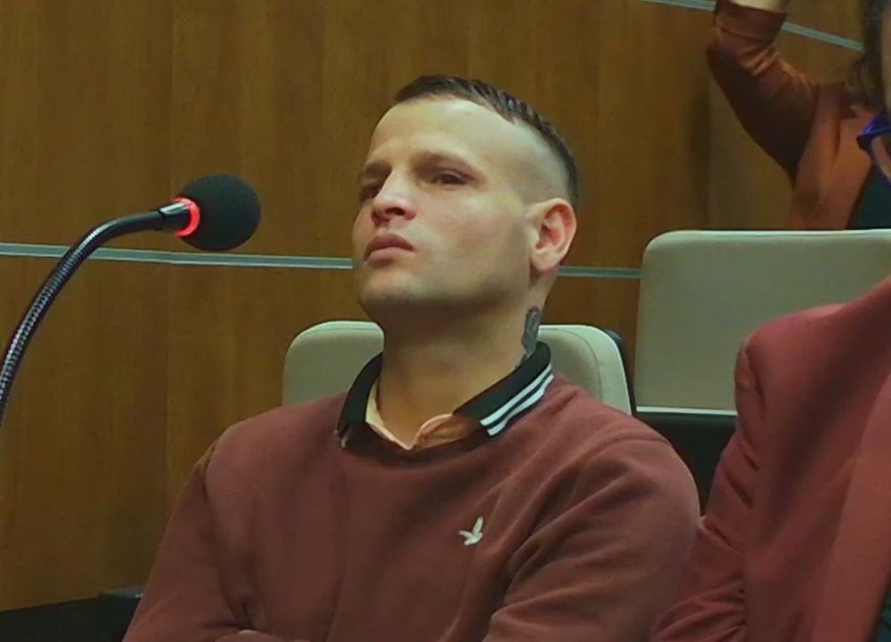 Moisés Martínez en la audiencia de este miércoles