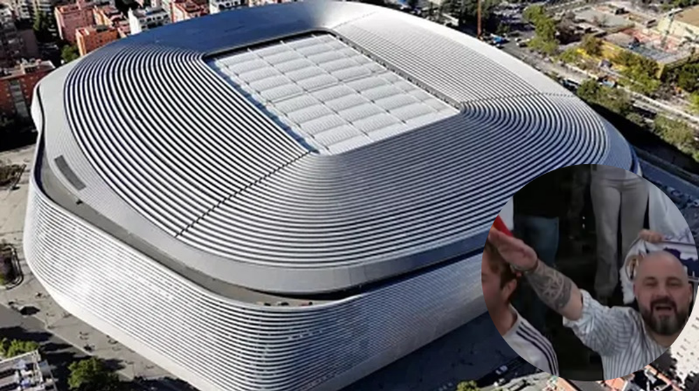 El estadio Santiago Bernabéu, en Madrid, ahora clausurado.