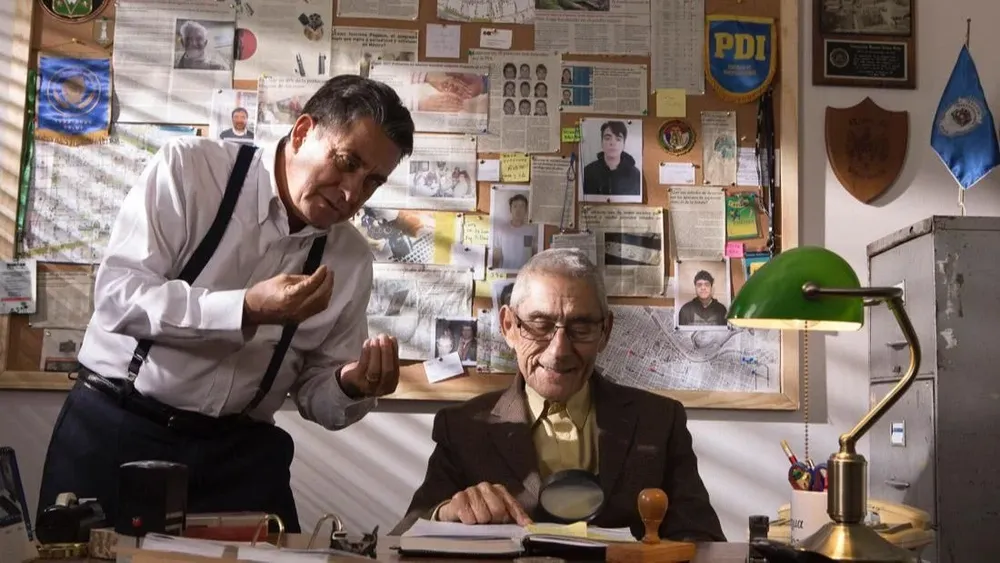 Rómulo Aitken y Sergio Chamy, los protagonistas de El agente topo