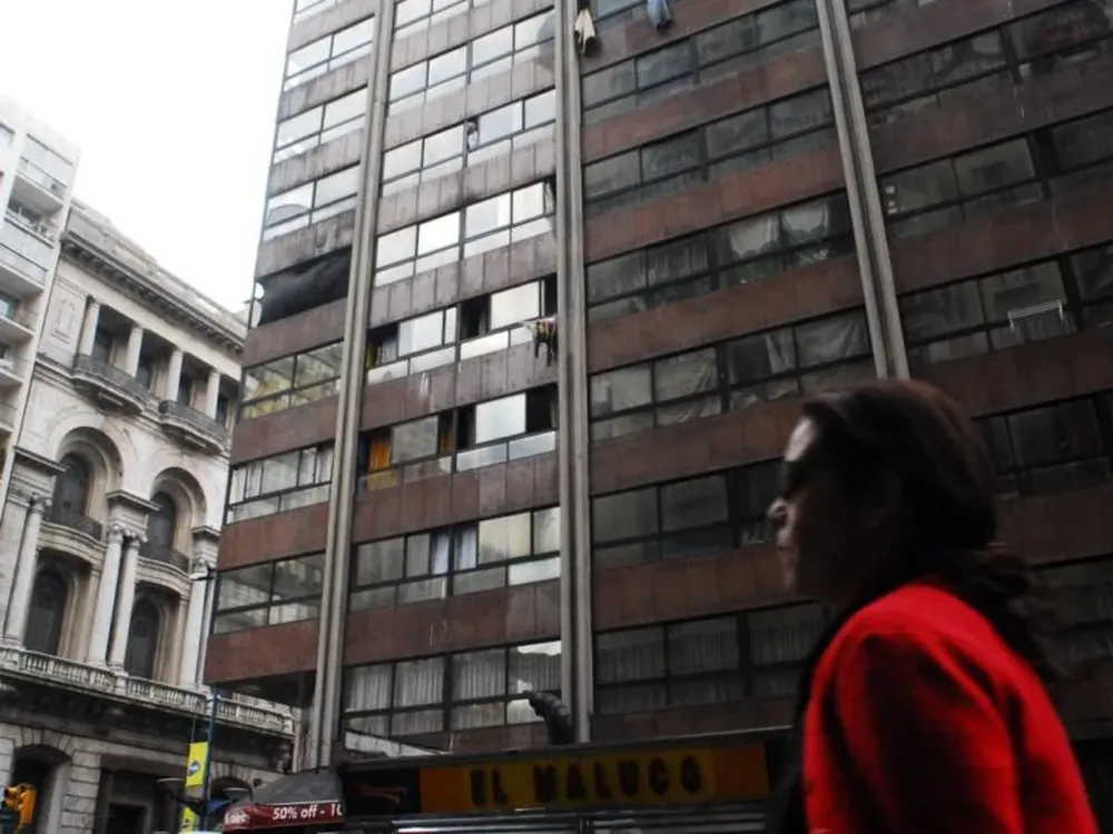 El edificio de 18 y Andes