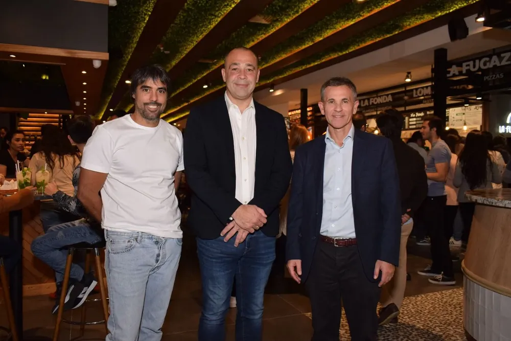 Mauro Vázquez, Enrique Quinteros y Marcelo Lombardi