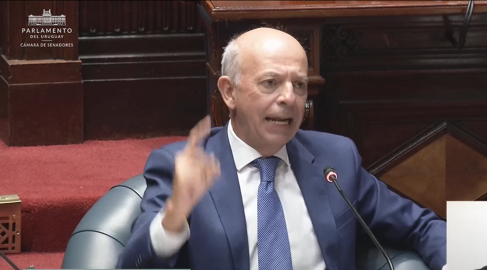 El senador del Partido Nacional, Javier García﻿