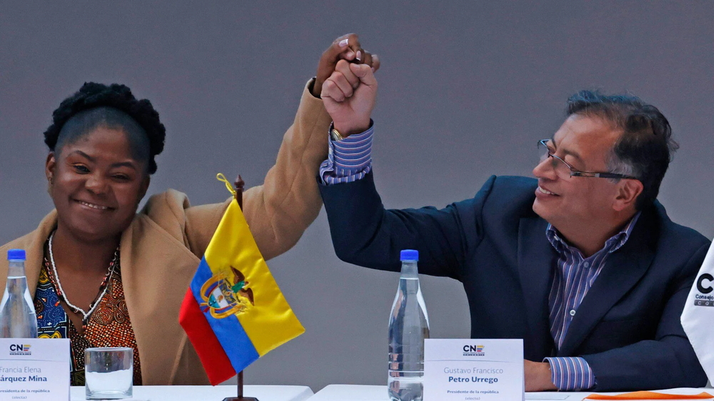 Francia Márquez con Petro