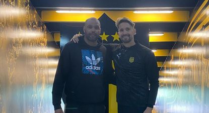 José María Franco con Gastón Ramírez