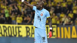 Juan Moreno, golero de Miramar Misiones