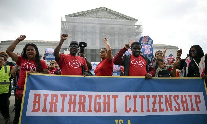 Protesta frente a la Corte Suprema