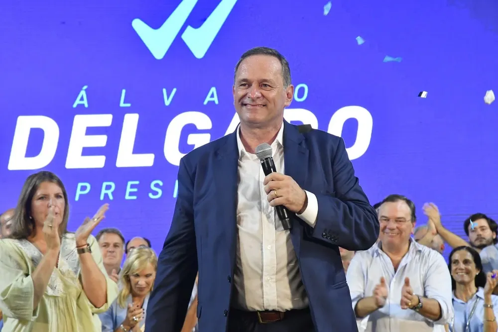 Álvaro Delgado, precandidato del Partido Nacional