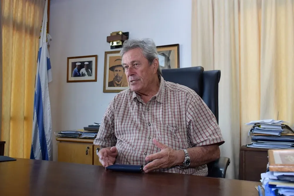 Enrique Antía, intendente de Maldonado.