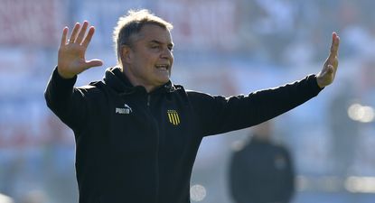 Diego Aguirre, técnico de Peñarol