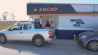 Estación de servicio automatizada en Isidoro Noblía en Cerro Largo.