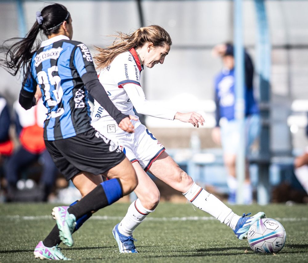 Sofía Oxandabarat debutó contra Liverpool