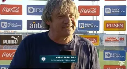 Mario Saralegui, DT de Cerro Largo