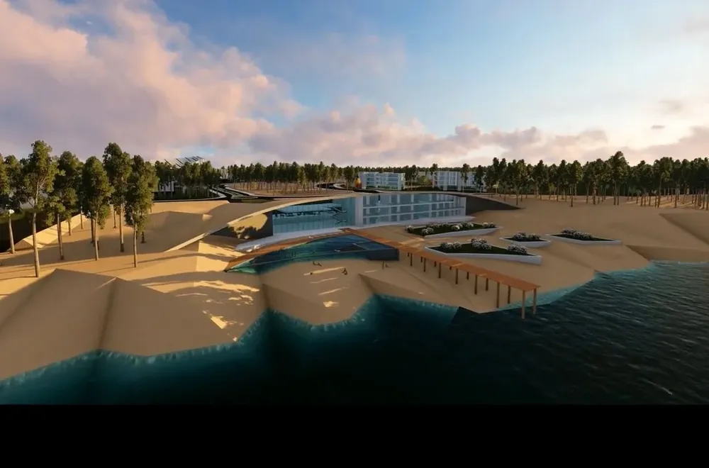 Hotel Resort Duna que se proyecta para Aldea del Pinar