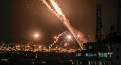 Los bombardeos de la aviación israelí se produjeron sobre las ciudades de Gaza, Rafah y Khan Younis