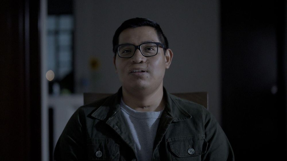 Édgar Andrés Vargas sufrió una herida en su rostro durante los hechos que ocurrieron en Iguala en septiembre de 2014.