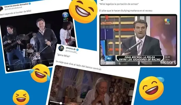 Los memes de la victoria de Milei: Macri, Wos y las bombas al Banco Central
