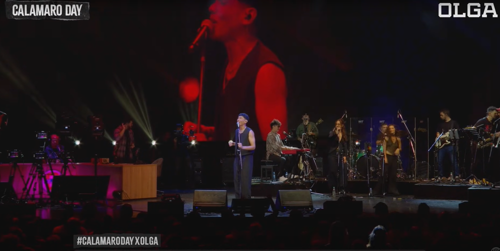 Facundo Balta en el Calamaro Day