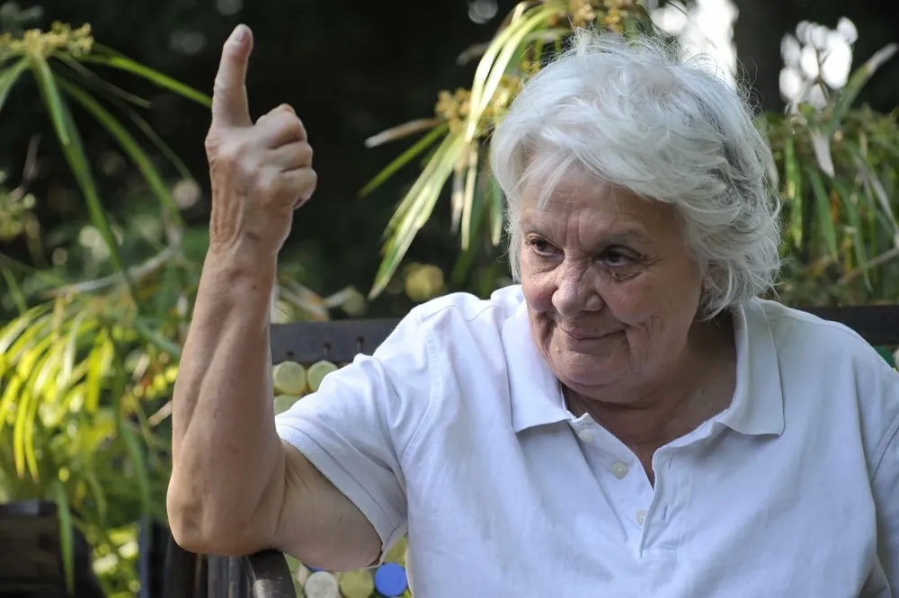 La exvicepresidenta Lucía Topolansky