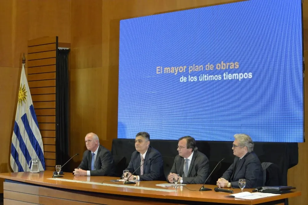 Olaizola, Alfie, Falero y Puig durante la presentación.
