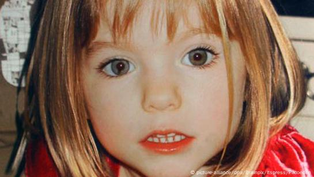 Madeleine McCann, la niña desaparecida en Portugal en 2007.