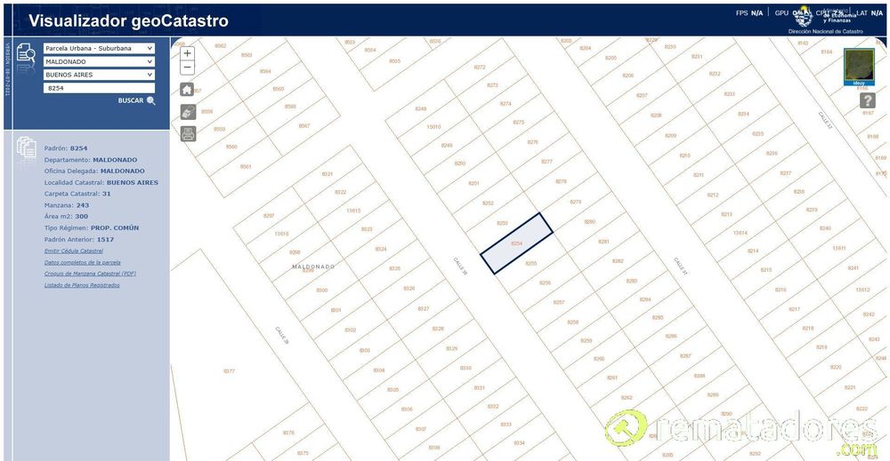 Terreno en el balneario Buenos Aires.&nbsp;