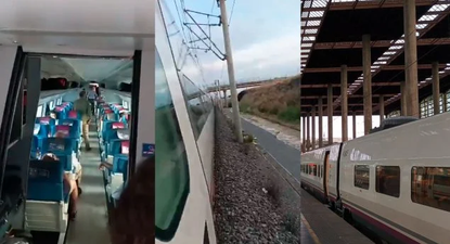 Pasajeros atrapados 14 horas en trenes de la red Madrid - Andalucía por un daño en una catenaria