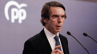 El expresidente del Gobierno español, José María Aznar